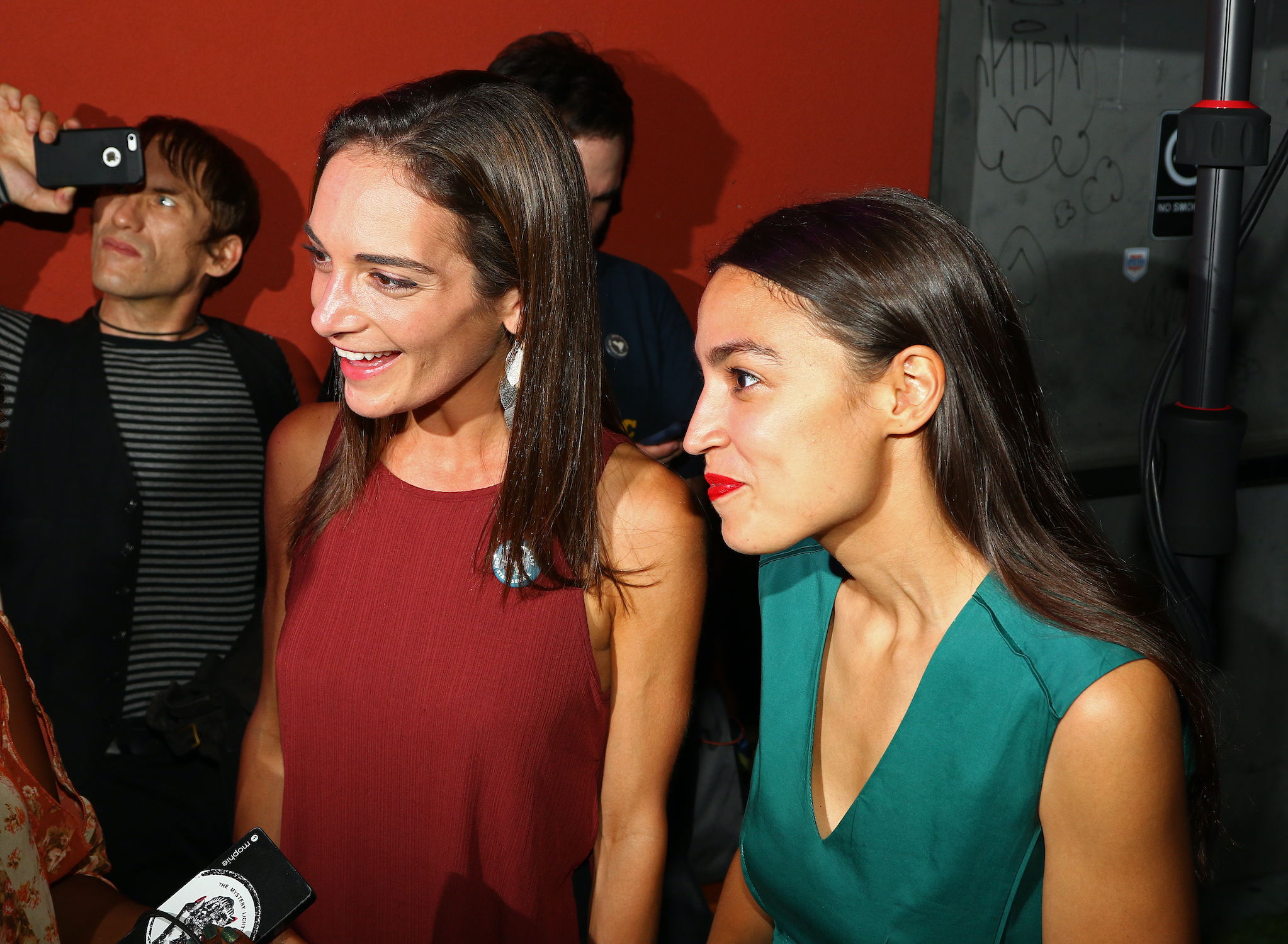 Julia Salazar and AOC